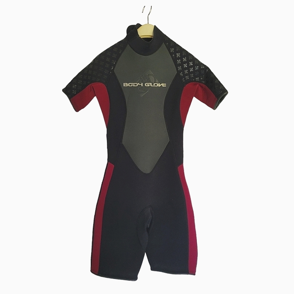 Womens Body Glove shorty wetsuit size 5/6 Back Zip Excellent Condition